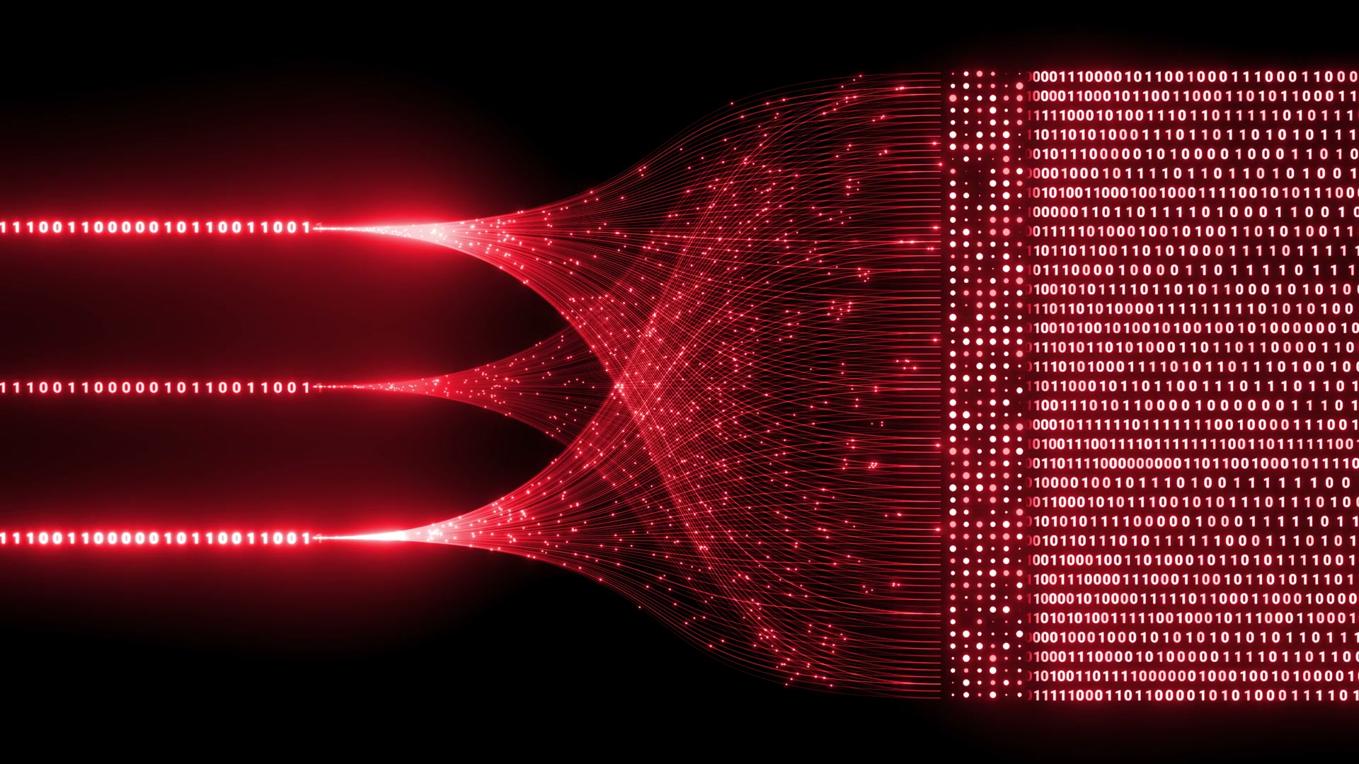 Abstract visualization of a connected lead handoff